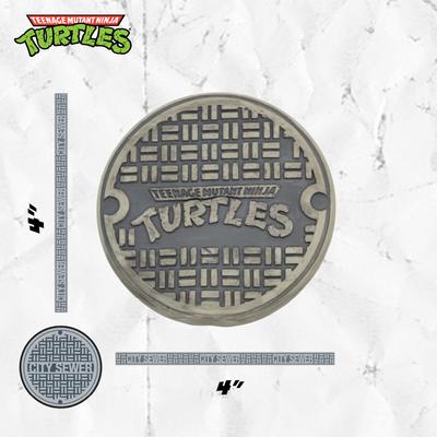Show full view: Teenage Mutant Ninja Turtles Squeaky Sewer Cover Dog Chew Toy slide 5 of 7