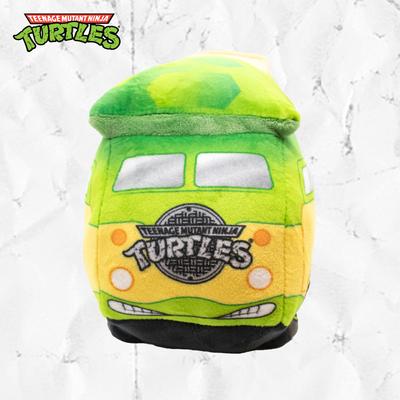Show full view: Teenage Mutant Ninja Turtles Squeaky Retro Van Dog Plush Toy slide 4 of 7
