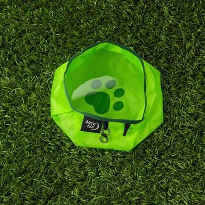Show full view: Nite Ize RadDog Collapsible Travel Dog Bowl, Lime, 2-cup slide 2 of 5
