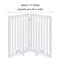 Show in main carousel: Unipaws Free Standing Dog Gate, White, 36-in, 2-panel slide 4 of 8