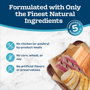 Blue Buffalo Tastefuls Mini Purees Chicken, Tuna, & Salmon Variety Pack Lickable Adult Cat Treats, 0.5-oz tube, case of 24