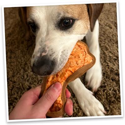 Show full view: Doggijuana Tuffer Chewer Mini Chicken Wing Tough Dog Chew Toy slide 6 of 9