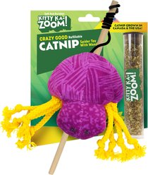 Kitty Ka-Zoom Zoomie Spider Cat Teaser Toy