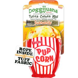 Doggijuana Tuffer Chewer Mini Pupcorn Tough Dog Chew Toy