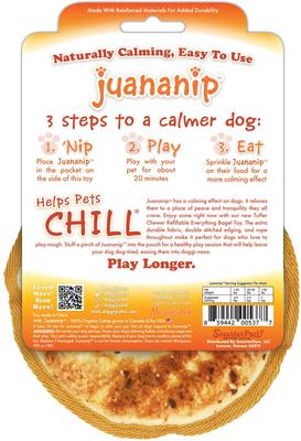 Show full view: Doggijuana Tuffer Chewer Mini Everything Bagel Tough Dog Chew Toy slide 6 of 8