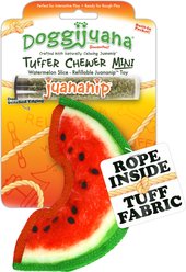 Doggijuana Tuffer Chewer Mini Watermelon Slice Tough Dog Chew Toy