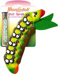 Meowijuana Get Sprung Hungry Caterpillar Cat Plush Toy with Catnip