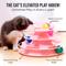 Show in main carousel: Vila Interactive Self Play Entertainment Indoor Exercise Ball Track Ferret & Cat Tower Toy, Pink slide 7 of 9