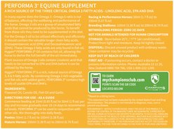 Hygain Performa3 Liquid Horse Supplement, 1.32-gal slide 2 of 2