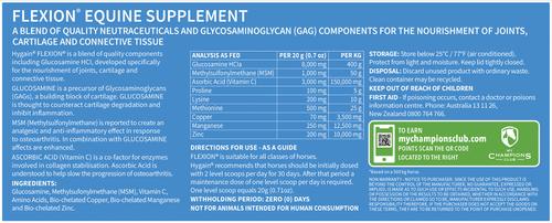 Show full view: Hygain Flexion Powder Horse Supplement, 8.81-lb bucket slide 2 of 2