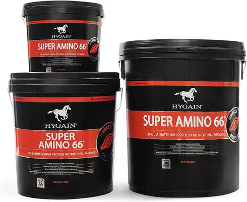 Show full view: Hygain Super Amino 66 Horse Supplement, 22-lb bucket slide 4 of 5