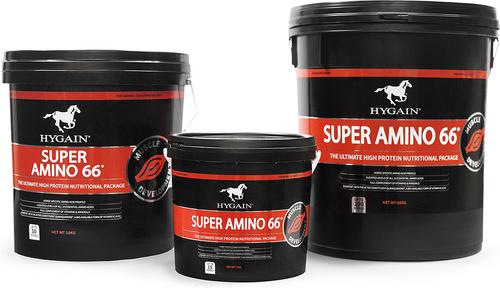 Show full view: Hygain Super Amino 66 Horse Supplement, 22-lb bucket slide 3 of 5
