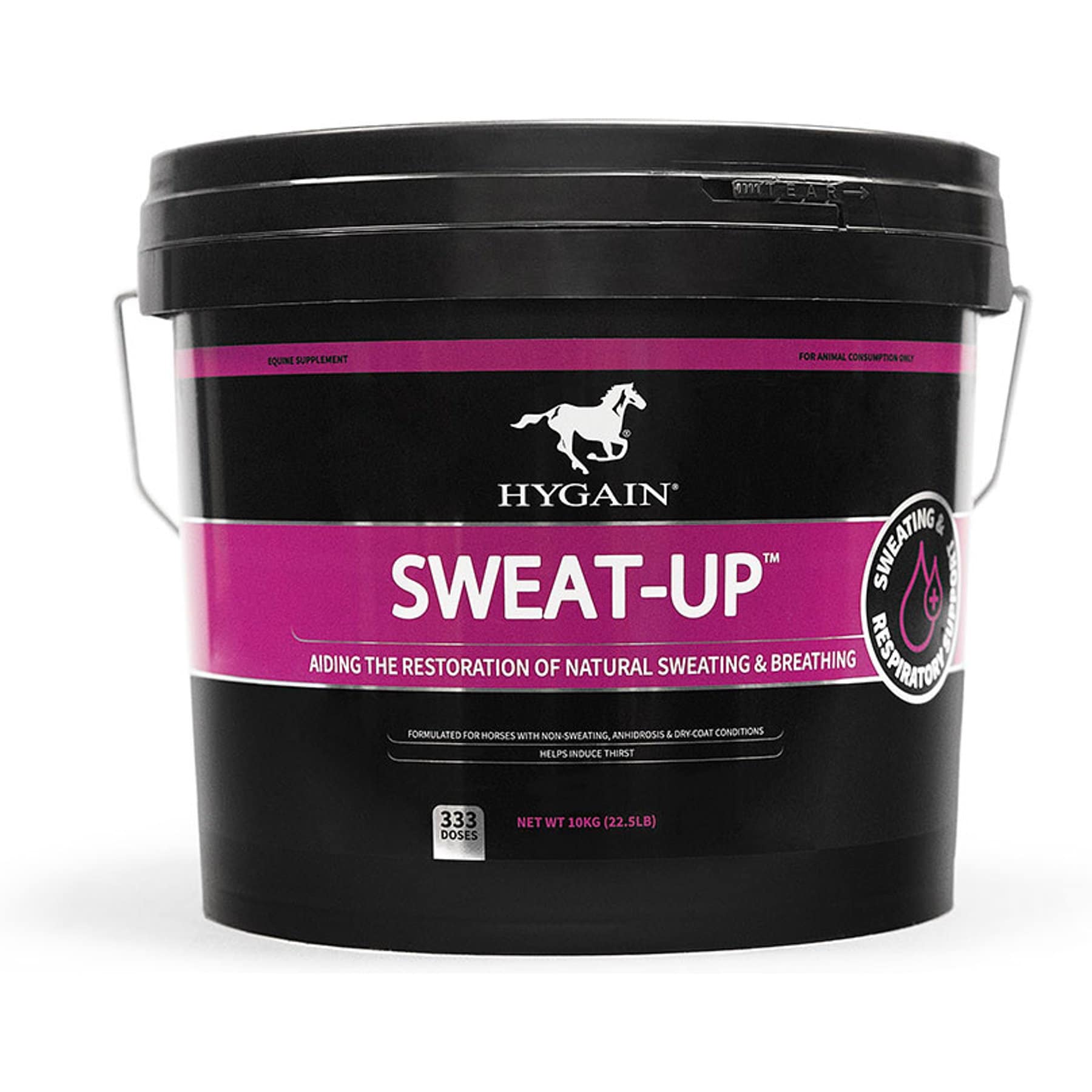Hygain Sweat-Up Powder Horse Supplement, 22-lb bucket