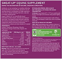 Hygain Sweat-Up Powder Horse Supplement, 2.2-lb bag slide 2 of 2