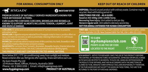 Show full view: Hygain Curculain Pro Paste Horse Supplement, 16.9-fl oz bottle slide 2 of 2