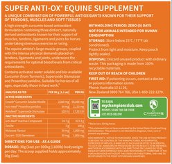 Hygain Super Anti-Ox Powder Horse Supplement, 2.2-lb bag slide 2 of 2