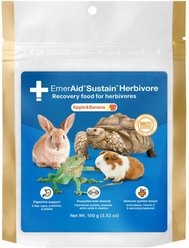 Lafeber EmerAid Sustain Herbivore Apple & Banana Small Animal Recovery Food, 3.53-oz bag