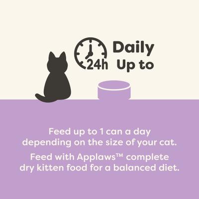 Show full view: Applaws Limited Ingredient Kitten Variety Pack in Broth Wet Cat Food, 2.47-oz, case of 16 slide 6 of 10