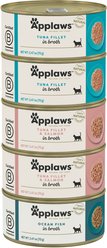 Applaws Limited Ingredient Fish Selection in Broth Wet Cat Food, 2.47-oz, case of 5