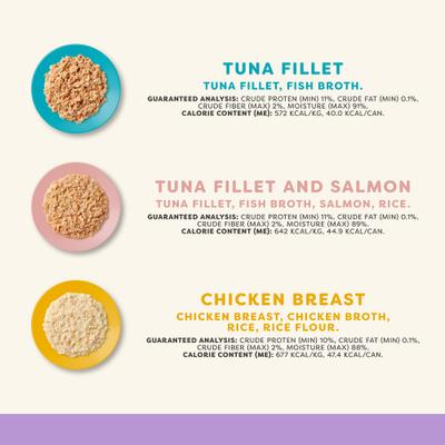 Show full view: Applaws Limited Ingredient Kitten Variety Pack in Broth Wet Cat Food, 2.47-oz, case of 16 slide 4 of 10