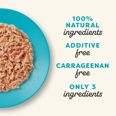 Show full view: Applaws Limited Ingredient Tuna Fillet in Broth Wet Cat Food, 2.47-oz can, case of 5 slide 6 of 11