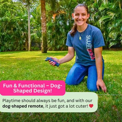 Show full view: SwiftPaws Handheld Remote Controller for Chase! Dog Toy, Black slide 5 of 10