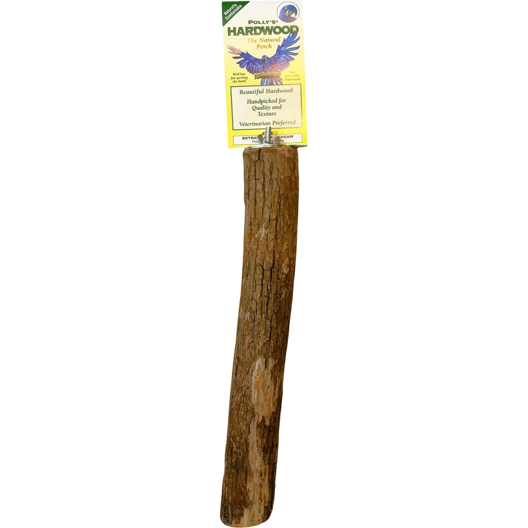 Polly's Pet Products Hardwood Bird Perch, X-Large