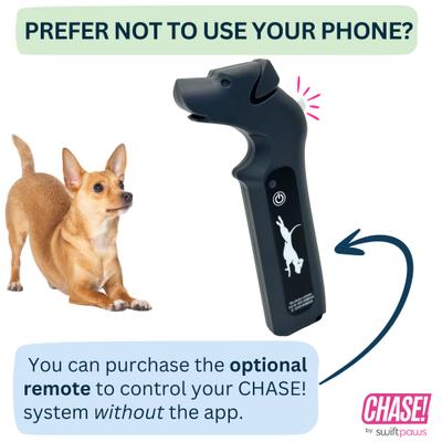 Show full view: SwiftPaws Handheld Remote Controller for Chase! Dog Toy, Black slide 3 of 10