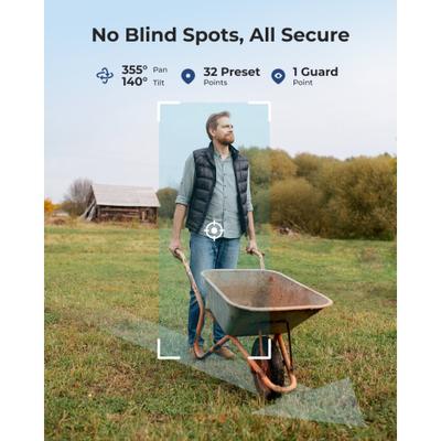 Show full view: Reolink 4K 4G LTE Outdoor Pet Camera, White slide 3 of 10