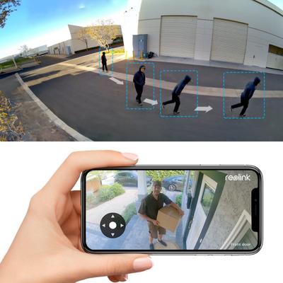 Show full view: Reolink E Series E560 Outdoor WiFi Pet Camera, White slide 2 of 9