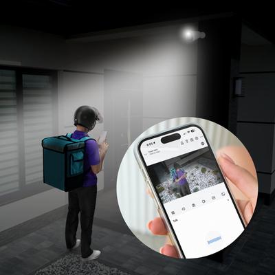 Show full view: Reolink Argus Series B360 Outdoor Pet Camera, White slide 4 of 9