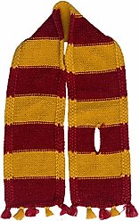 Pet Krewe Hipster Wizard Scarf Dog Costume, Red/Yellow slide 2 of 9