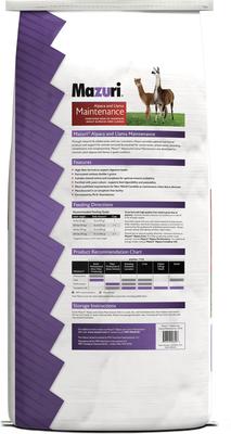 Show full view: Mazuri Alpaca & Llama Maintenance Alpaca & Llama Food, 50-lb bag slide 2 of 8