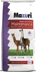 Mazuri Alpaca & Llama Maintenance Alpaca & Llama Food, 50-lb bag slide 1 of 6