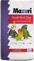 Mazuri Small Bird Food, 25-lb bag