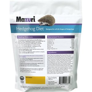 Mazuri Hedgehog Food, 8-oz bag
