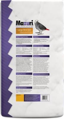 Show full view: Mazuri Large Bird Food, 25-lb bag slide 2 of 9