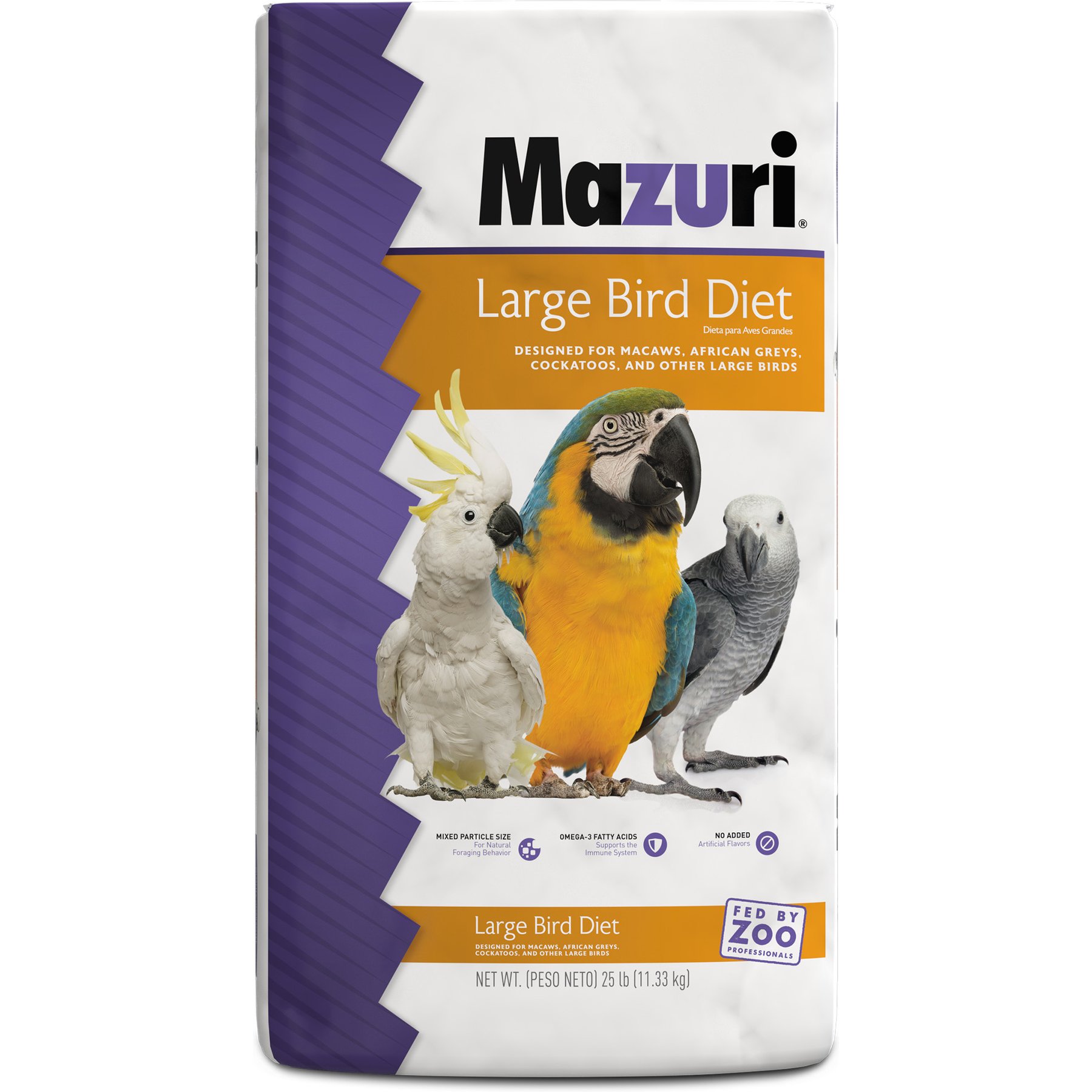 Abba 1500 Parrot Food- Cockatoo Macaw African Grey For Sale ABBA