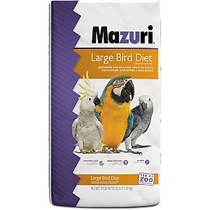 Mazuri Large Bird Food, 25-lb bag