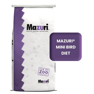 Show full view: Mazuri Mini Bird Food, 25-lb bag slide 1 of 10