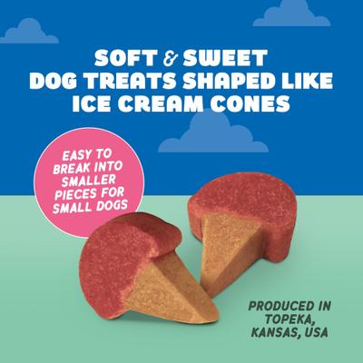 Show full view: Canine Carry Outs Sweet Scoops Chicken Flavor Soft & Chewy Dog Treats, 22.5-oz bag slide 5 of 8