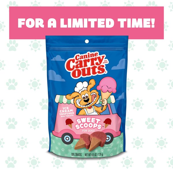 Canine Carry Outs Chicken Flavor Dog Treats
