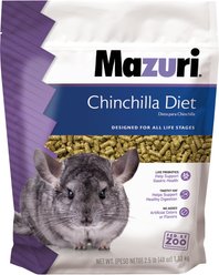 Mazuri Chinchilla Food, 2.5-lb bag