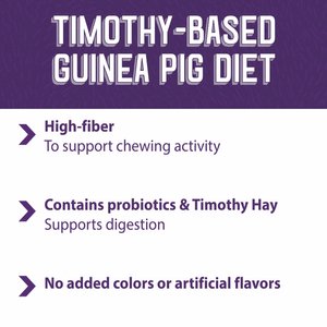 Mazuri Timothy-Based Guinea Pig Food, 25-lb bag
