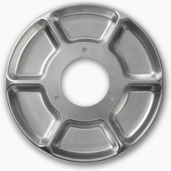 Catit Pixi Smart 6-Meal Cat Feeder Stainless Steel Replacement Tray slide 2 of 2