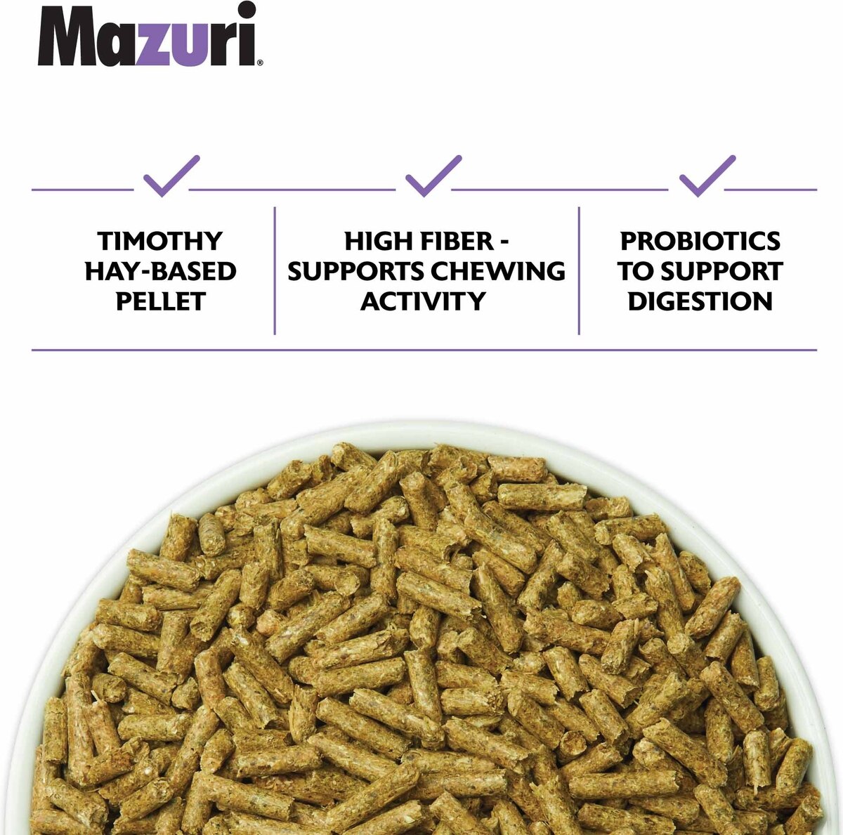 MAZURI Timothy Based Rabbit Food, 25-lb bag - Chewy.com