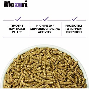 Mazuri Timothy Based Rabbit Food, 25-lb bag