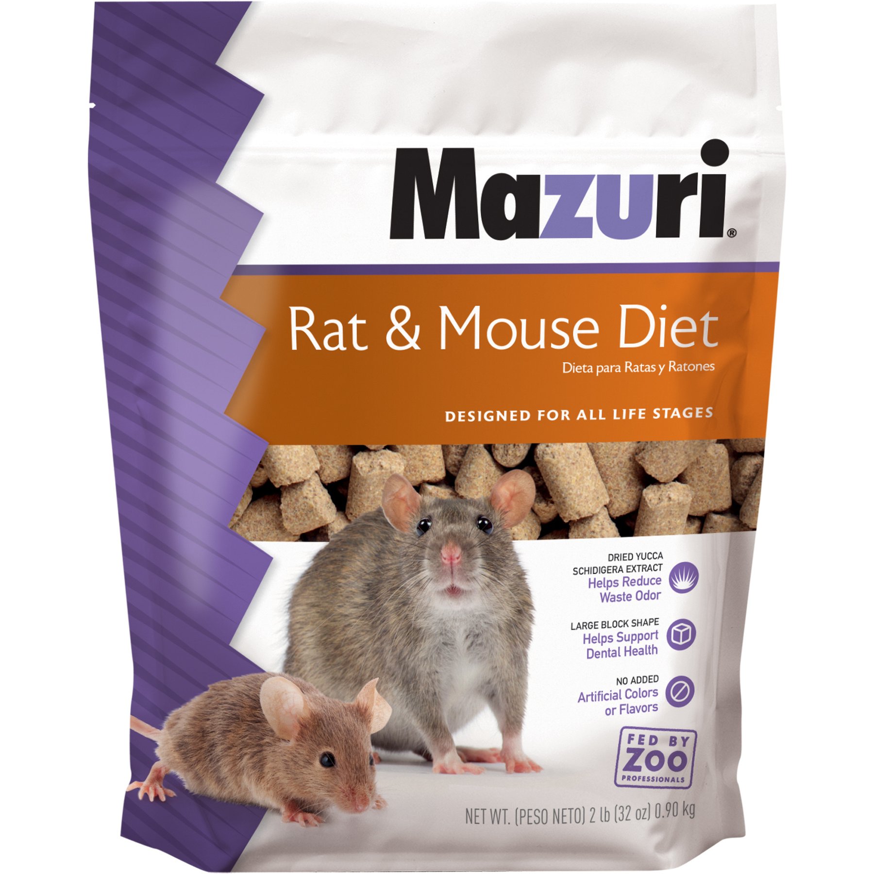 Mazuri Mouse & Rat Food, 2-lb bag