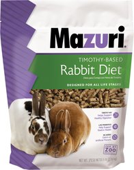 Mazuri Timothy Based Rabbit Food, 5-lb bag