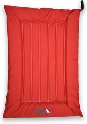 Lazy Dog Lounger Water Raft Dog Toy, Red, Small
